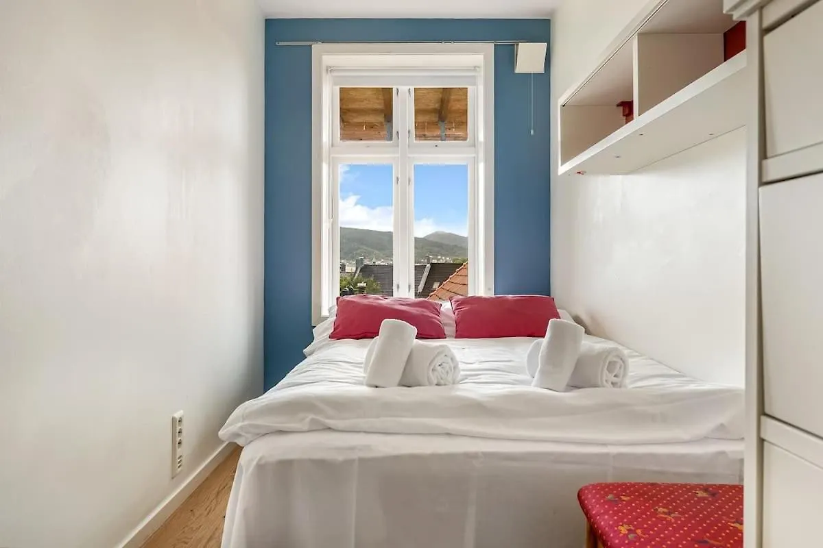 Dinbnb Homes I Panorama View 600M From Bryggen Bergen
